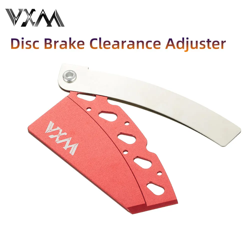 MTB Bicycle Disc Brake Pad Adjustment Alignment Tool Plate Brake Rotor Adjustment Clearance Anti-scratch Disc Bicycle Brake Part