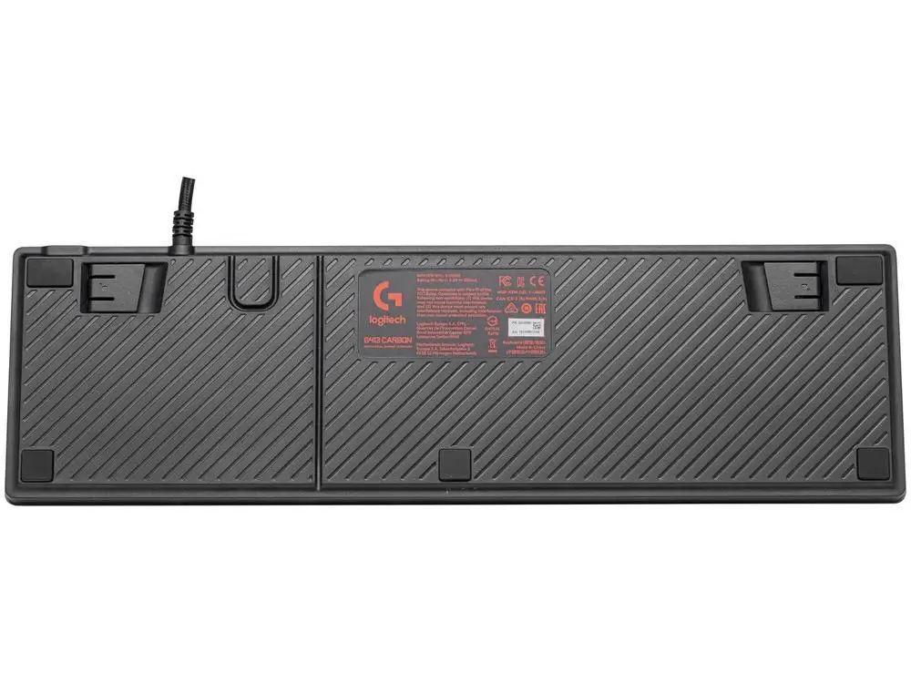 لوحة المفاتيح الميكانيكية g413 لوجيتك, usb, abnt2 #4