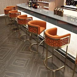 Chaises de Bar Ergonomiques Simples et Réglables, Mobilier d'Extérieur de Luxe, Style Nordique