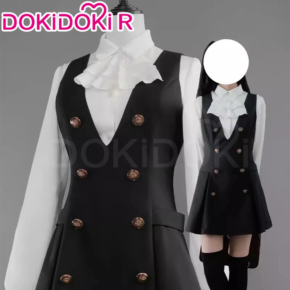 Ririchiyo Shirakiin/Roromiya Karuta Cosplay Costume Anime Inu x Boku SS Cosplay DokiDoki-R Women Cute School Uniform Costume