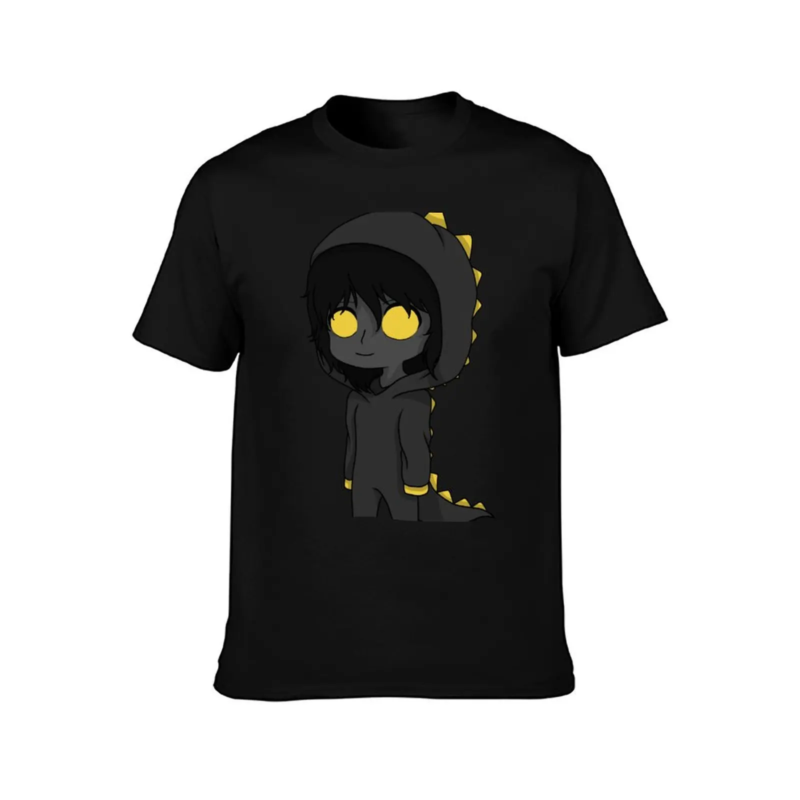 the puppeteer dinosaur chibi T-Shirt Summer Casual Cotton Tee Oversized Streetwear Tops Vintage Graphic Print 100% Cotton