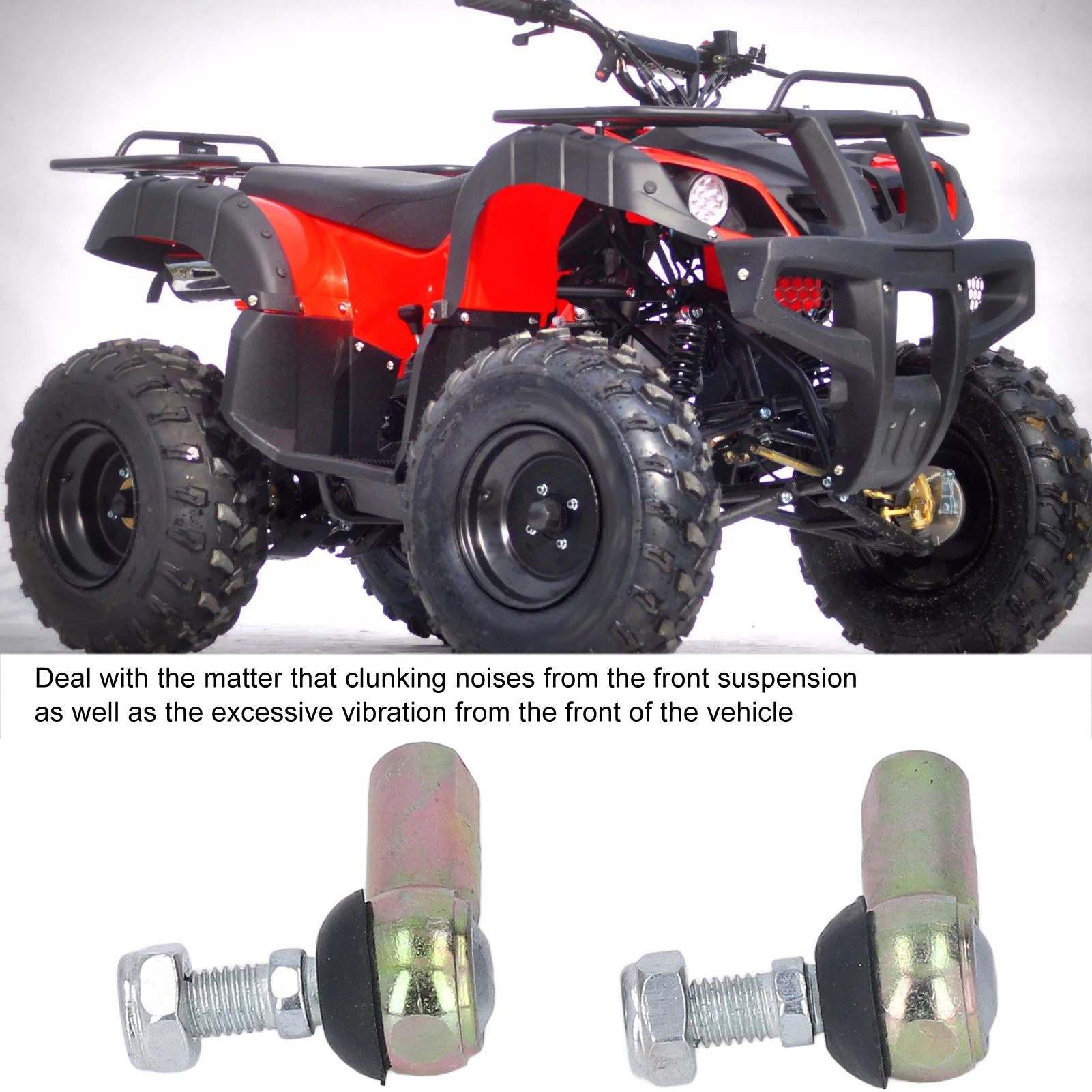 

Комплект из 2 шаровых шарниров M10 (10 мм) для стабилизатора поперечной устойчивости для квадроциклов, скутеров, картингов, мотокроссов 50cc, 70cc, 90cc, 110cc, 125cc