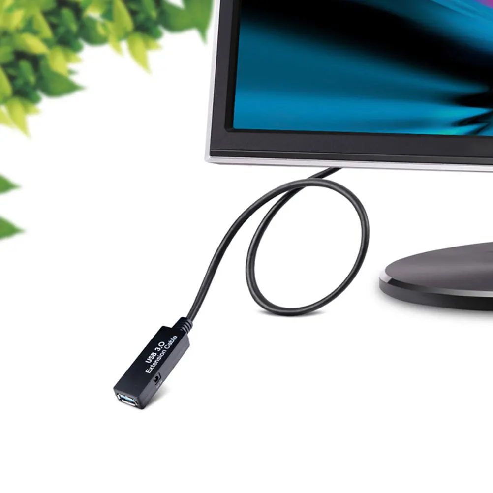 

USB3.0 Extended Cable Long Computer Keyboard Mouse Copper Wire 15M Stable Signal USB Interface Shielded Office Home Use