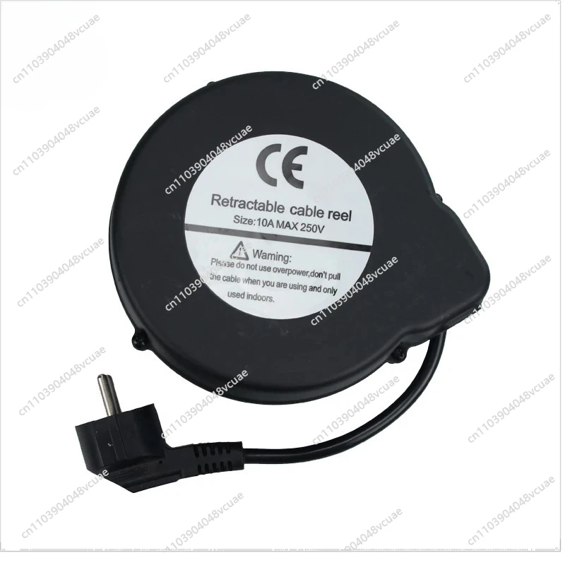 

For Automatic Retractable Cable Reel 3C*0.75mm2-4.8m/3C*1.0mm2-4.5m/3C*1.5mm2-3.5mwith of Extendable EU Plug
