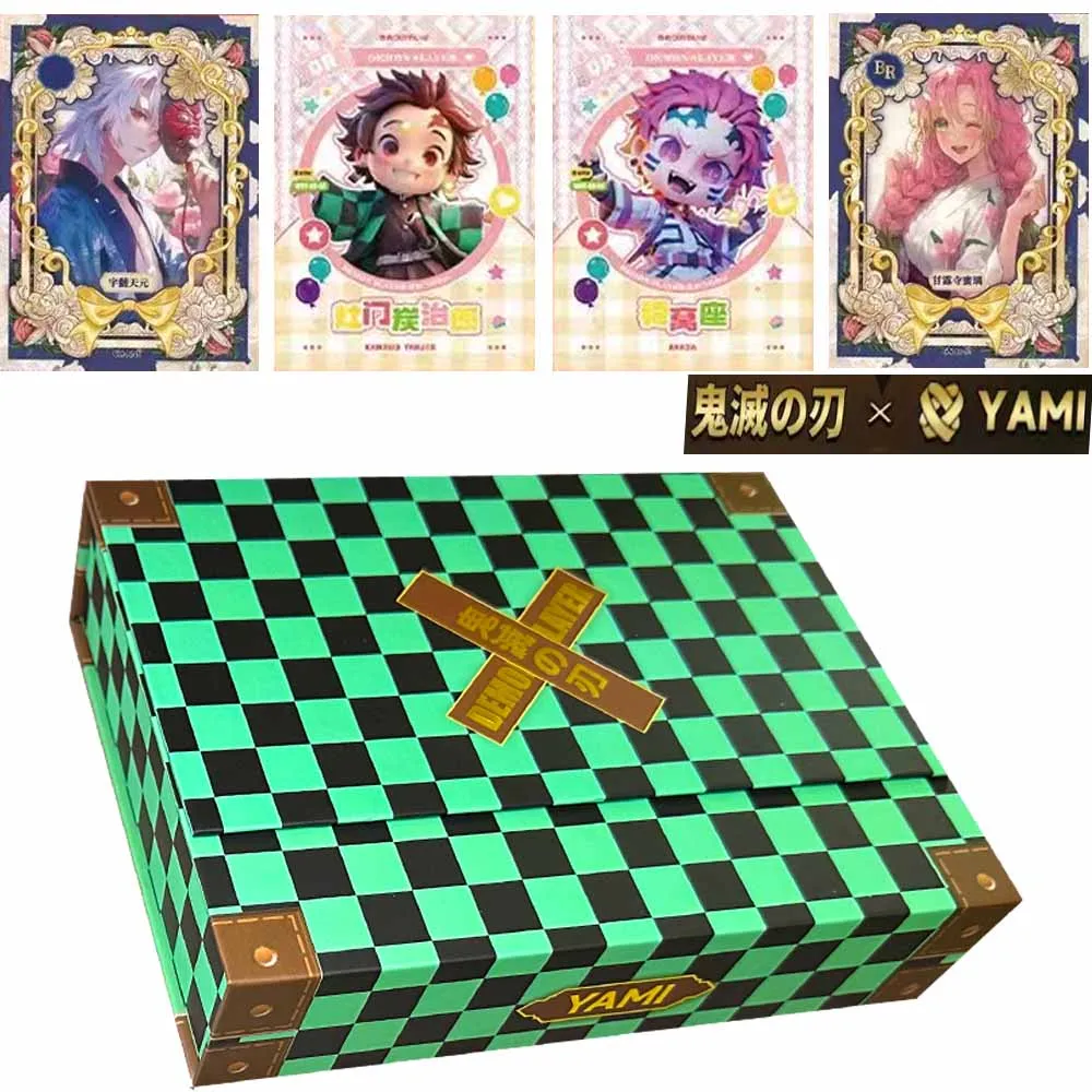 2024  Wholesale YAMI Demon Slayer Wave 3 Collection Card Box Shinobu Nezuko Mitsuri Booster Box TCG Hobby Gift