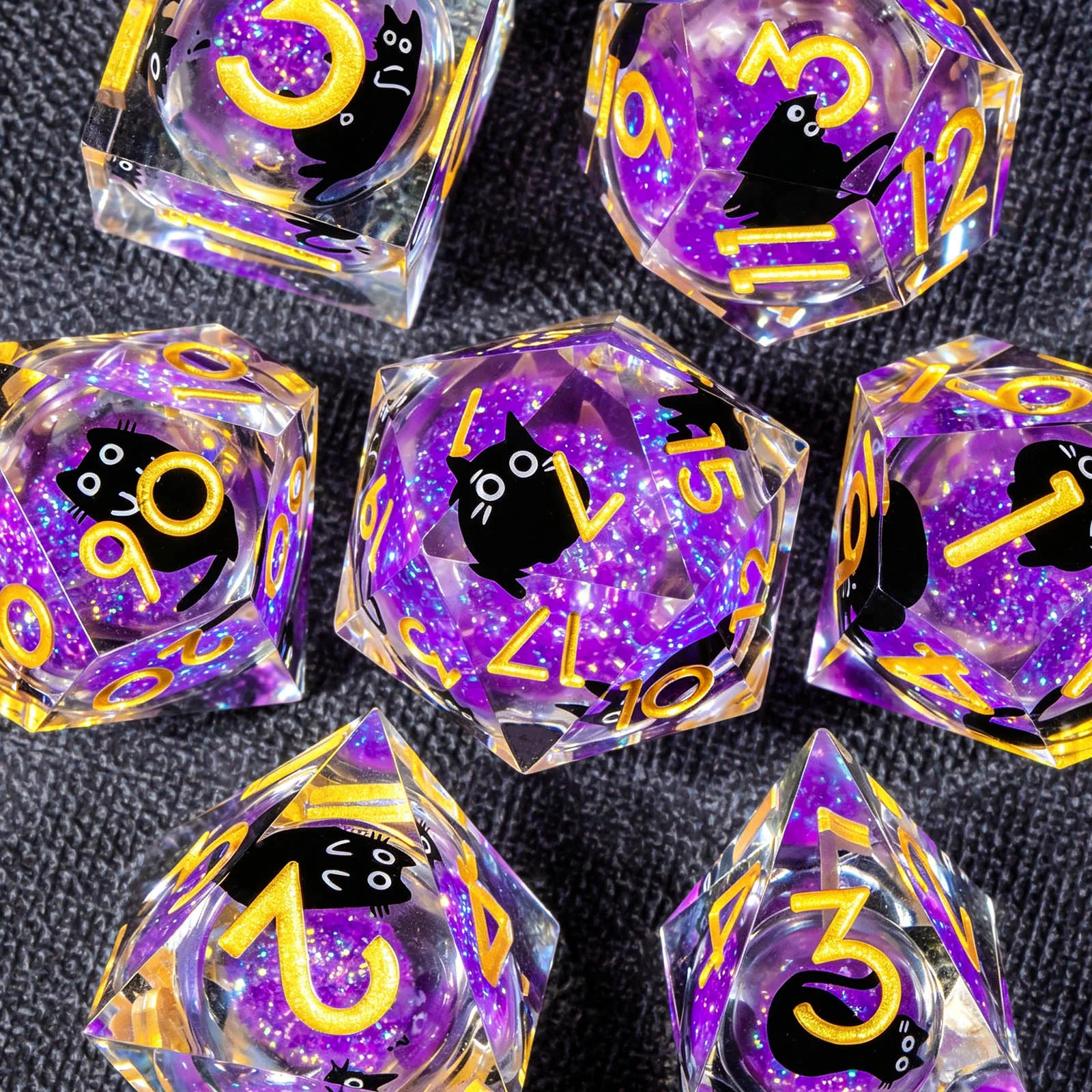 Cat Liquid Core DND Würfelset, – Board Game Dungeons And Dragons Bewertung und Preis