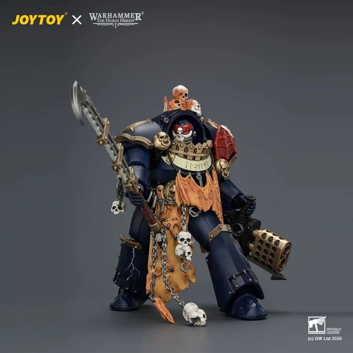 【Accessories】Joytoy Warhammer 1/18 Action Figures Night Lords Contekar Terminator Dissident Model Toy 3.75inch view 5