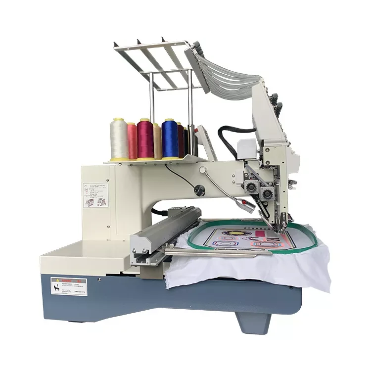Single Head 3d Embroidery Machine Flat Mini Home Use Embroidery Machine Computerized