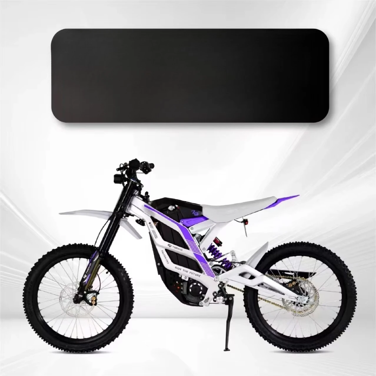 QQW 72V 35Ah 8500W brushless motor 90km/h professional electric endurance race forest race outdoor off-road motorcycle 120kg dis