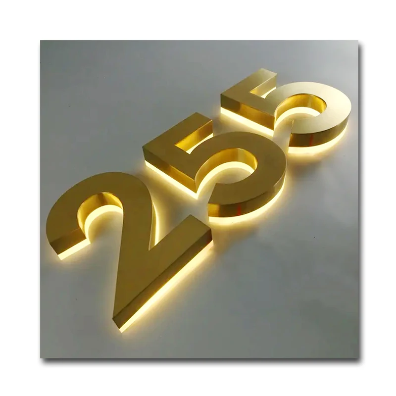 China Verified Factory Wholesale Custo mLOGO Letter LED Illuminated Shop Board Outdoor 3D Acrylic Letters Sign