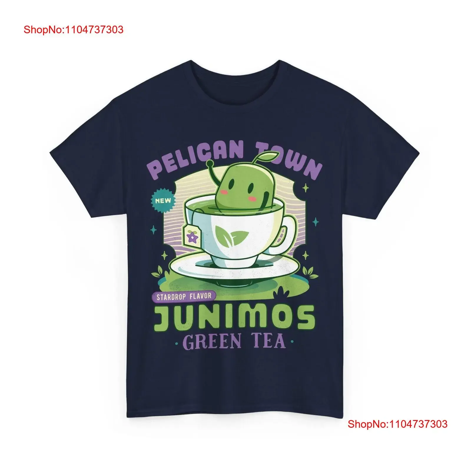 Junimos Green Tea T Shirt Stardew Valley Video Game Farming Simulator vintage Washed Stylish streetwear Top For Everyday Wear