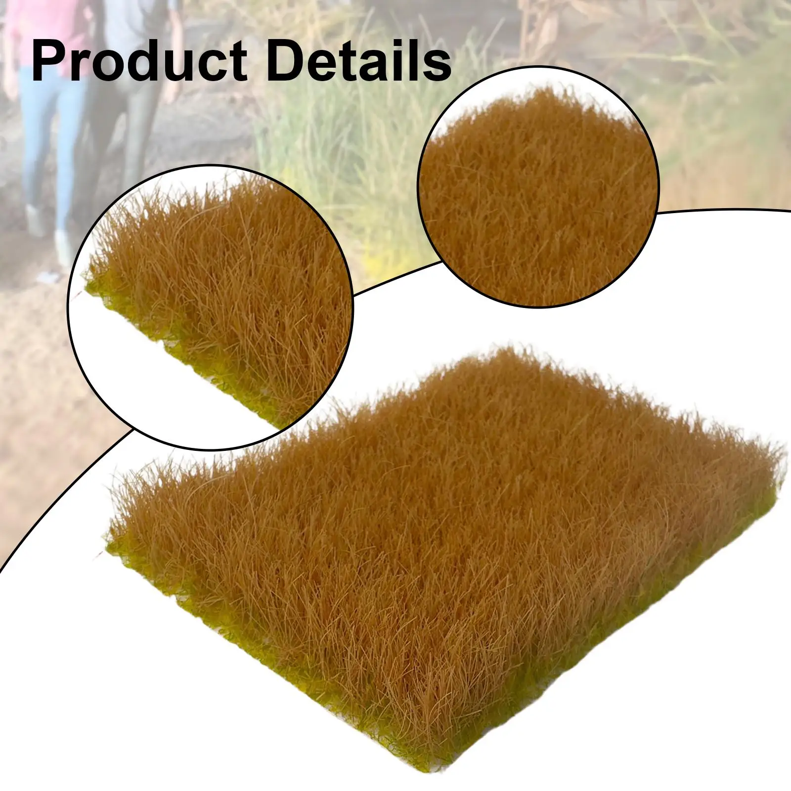 หญ้า Tufts รุ่น Miniature หญ้ารุ่น DIY พืชประดิษฐ์กลุ่มสําหรับ