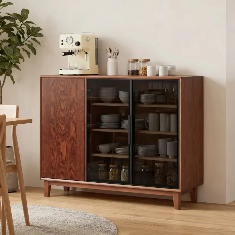 High quality modern home furniture simple console cabinet sideboard home bar living room farmhouse dining kitchen 3