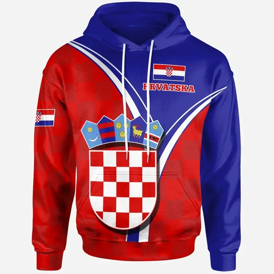 3DPrinted Newest Croatia Hrvatska Art Unique Unisex Men/Women Hrajuku Streetwear Casual Hoodies/Zip/Sweatshirt