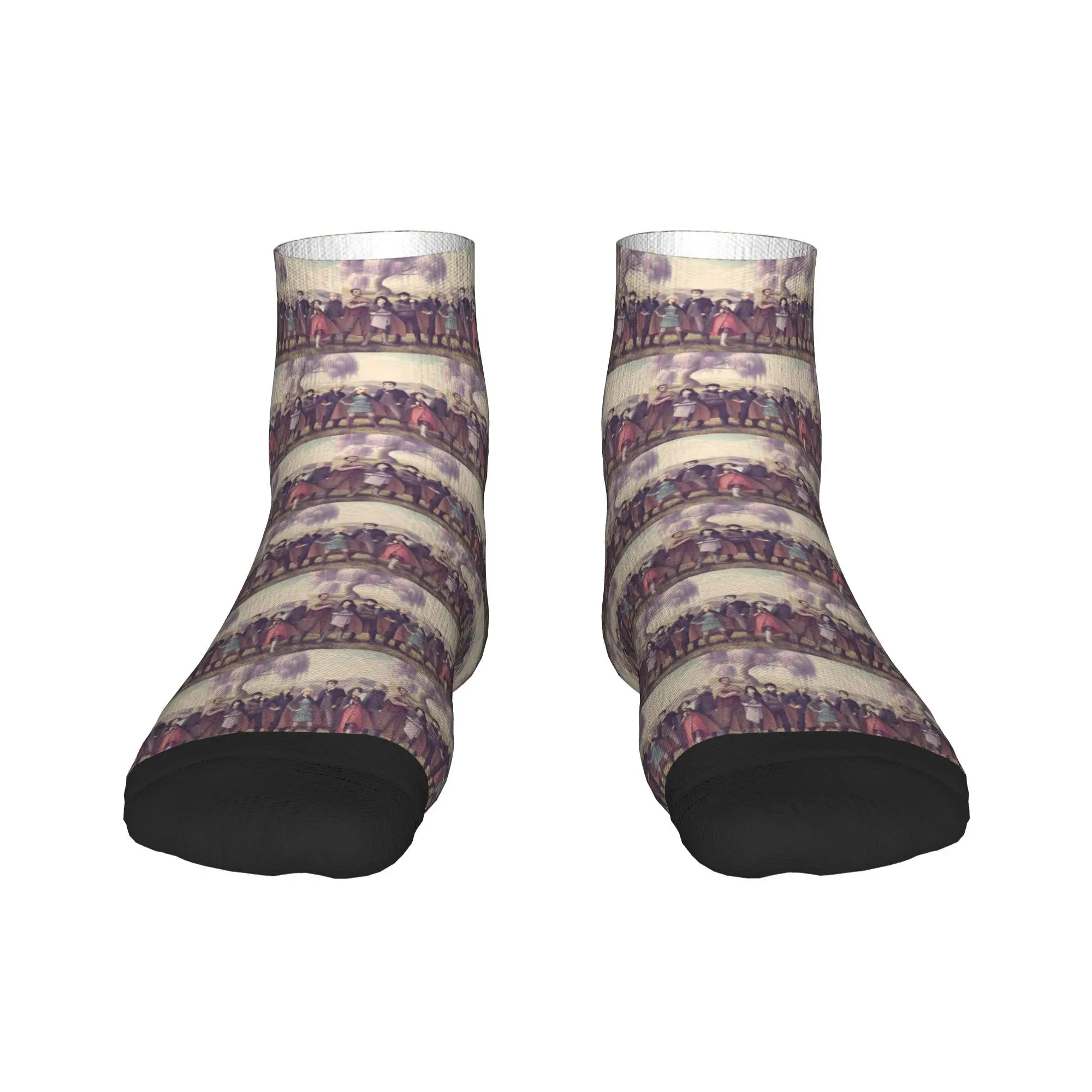 

Keeper of the lost cities character Socks Harajuku High Quality Stockings All Season Socks Accessories for Man's Woman's Gifts