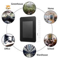 A08E-6 In 1 PM2.5 PM10 HCHO TVOC CO CO2 Air Quality  CO CO2 Formaldehyde Monitor Home Office Air Quality Tester
