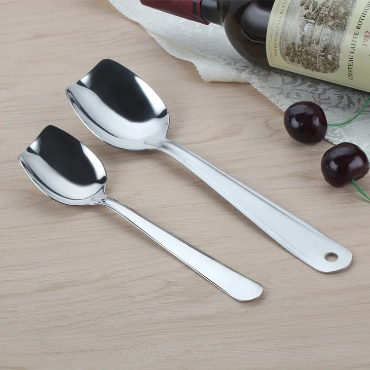 Stainless Steel Strainer Spoon Public Sharing Spoon Hotel Restaurant Sharing Spoon Public Rice Spoon Kitchen Accessories