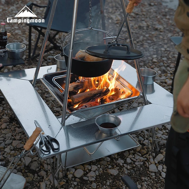 t-003-thick-stainless-steel-pattern-plate-stove-table-deck-detachable-camping-folding-table-accessories-table-deck