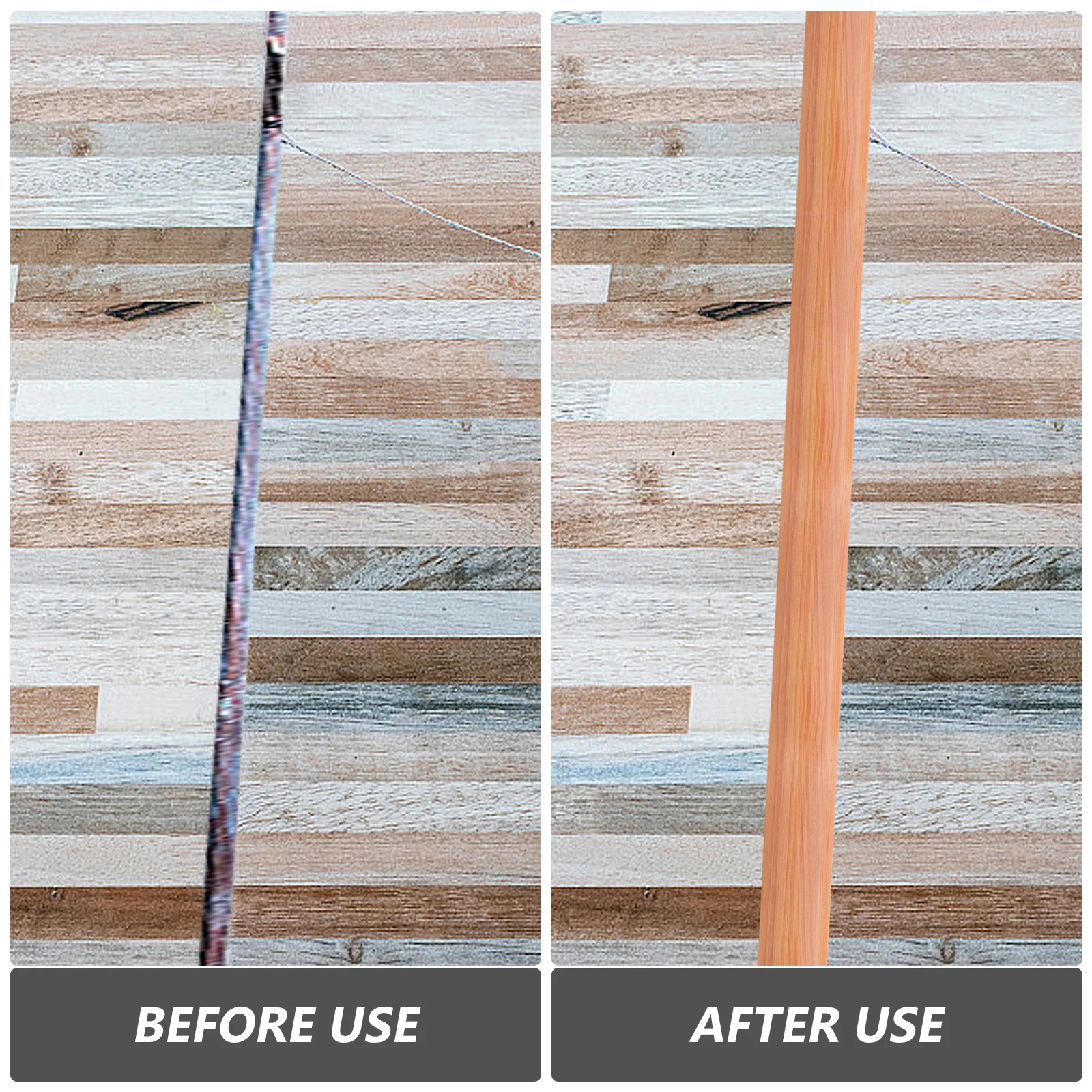 Tira de Transición para Piso Autoadhesiva, Borde de Alfombra a Loseta, para Umbral de Puerta, Tira de Reparación para Pisos de Madera Laminada