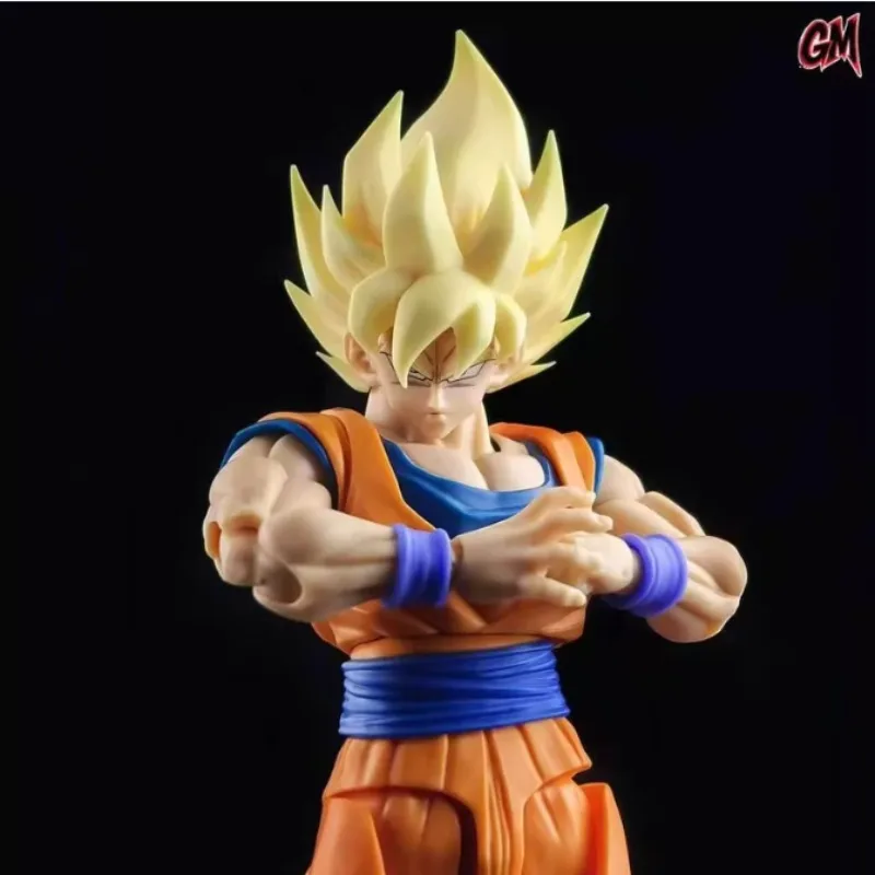 In Stock！GM Studio Dragon Ball SHF Super Saiyan Son Goku Accessories Adapted To The Games Begin3.0 Body Custom Heads Accessories - view 2