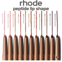 Marque peau Peptide lèvres forme stylo lèvres Liner longue durée teinte crayon stylo maquillage Rouge à lèvres poudre fard à joues brillant Rouge maquillage 1