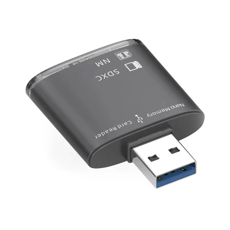 USB 3.0 قارئ بطاقات 8GB-128GB SD SDXC لهواوي NM نانو بطاقة الذاكرة الكتابة محول ذاكرة الكمبيوتر المحمول تمديد USB محول
