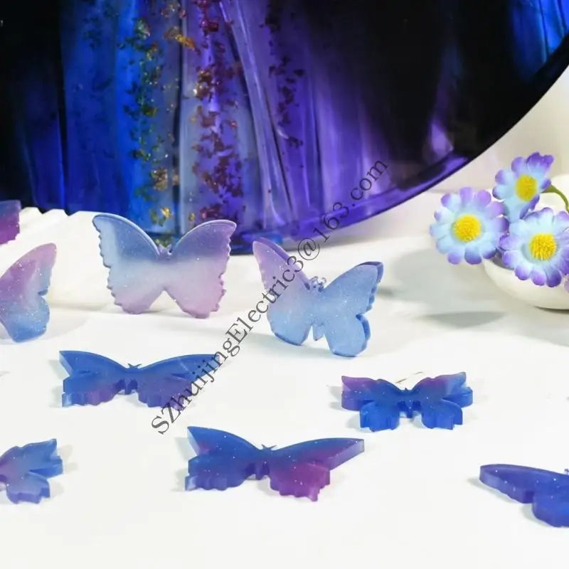 Portable Clear Butterfly Accessory Mold For Easy Demolding And Precise Crafting
