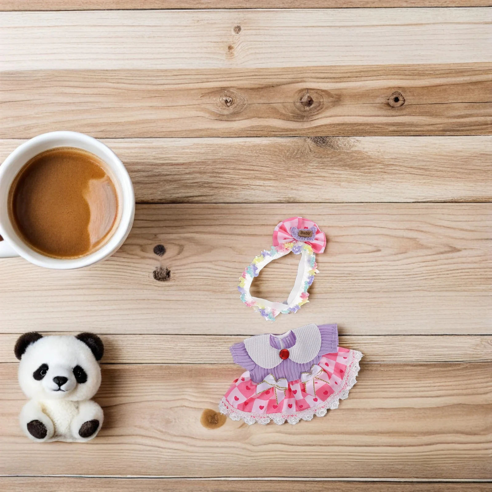 1 مجموعة ملابس الطفل وتتسابق اكسسوارات لطيف تول تنورة الأميرة فستان زي زهرة صغيرة Bowknot عقال لحديثي الولادة