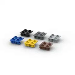 MOC 10PCS Puzzle Particle 6134 Hinge 2x2 Top Plate Building Blocks Board Panel Bricks Idea DIY Toys Birthday Gifts Dropshipping