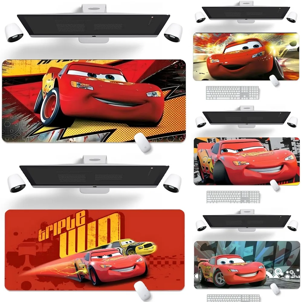 Cars L-Lightning M-McQueen Mousepad New Arrivals Large Gaming Mousepad L XL XXL Gamer Mouse Pad Size For Keyboards Mat