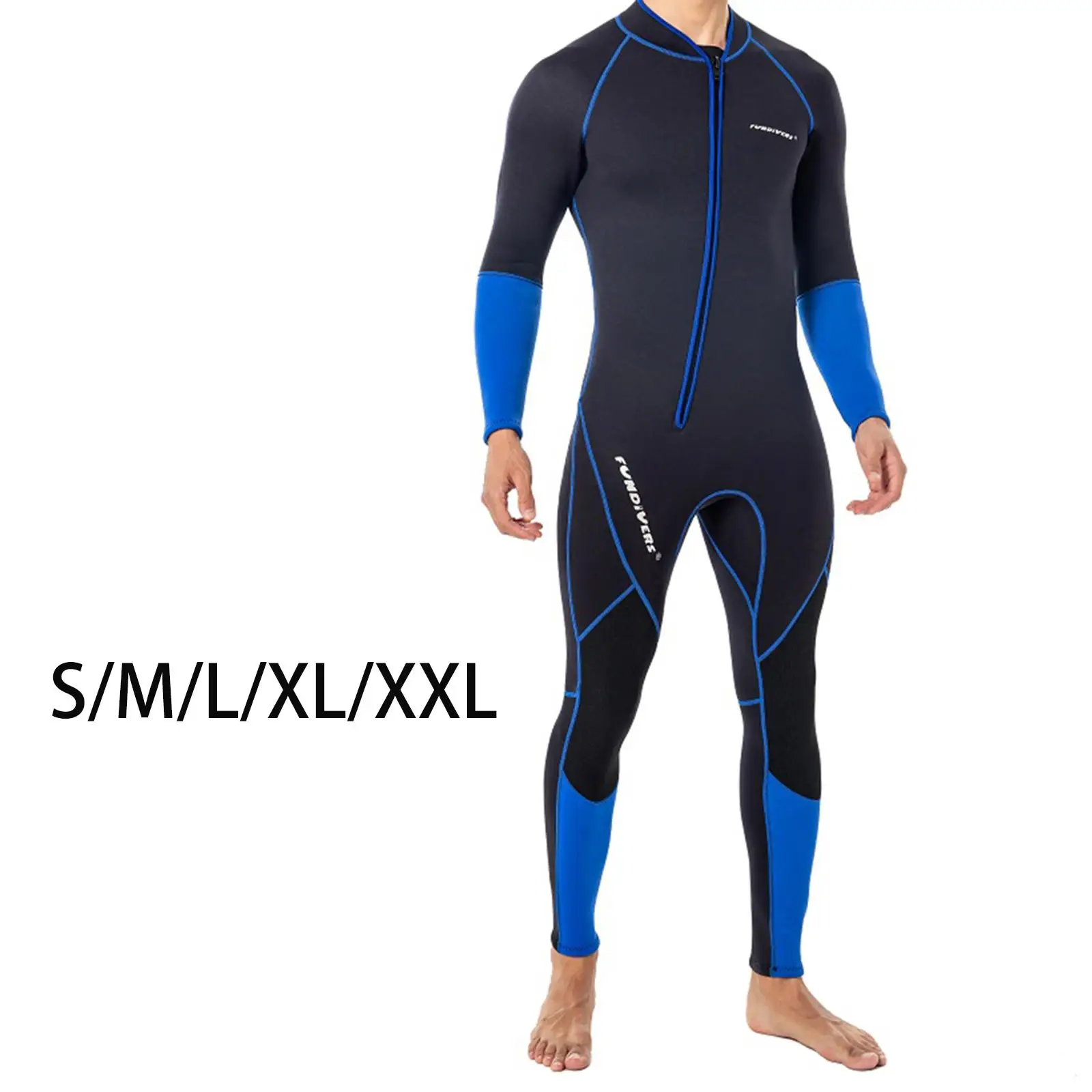 Neoprene Wetsuit Wet Suit Tops Underwater Thickened Split Scuba Diving Suit Fullsuit for Water Sports Kayaking Canoe