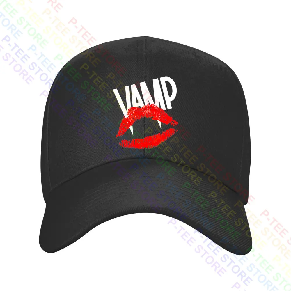 Vamp Movie Grace Jones Vampire Lips Fangs Baseball Cap Snapback Caps Knitted Bucket Hat