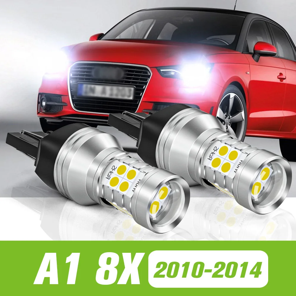 

2pcs For Audi A1 8X 2010-2014 LED Daytime Running Light DRL 2011 2012 2013 Accessories