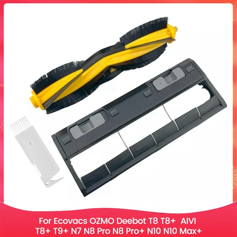 A15Q-Roller Brush Cover Lid Replacement For Ecovacs OZMO Deebot T8, T8+, AIVI T8+, T9+, N7, N8 Pro, N8 Pro+, N10, N10 Max+