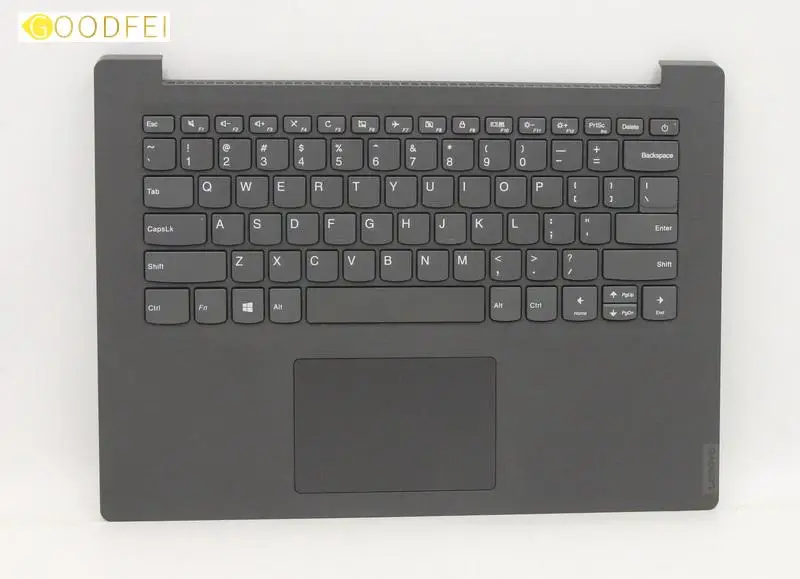 

New For Lenovo V14-IGL IWL ARE IIL ADA Laptop Palmrest Upper Cover With Touchpad US Keyboard 5CB0Y99370 5CB0Y99369