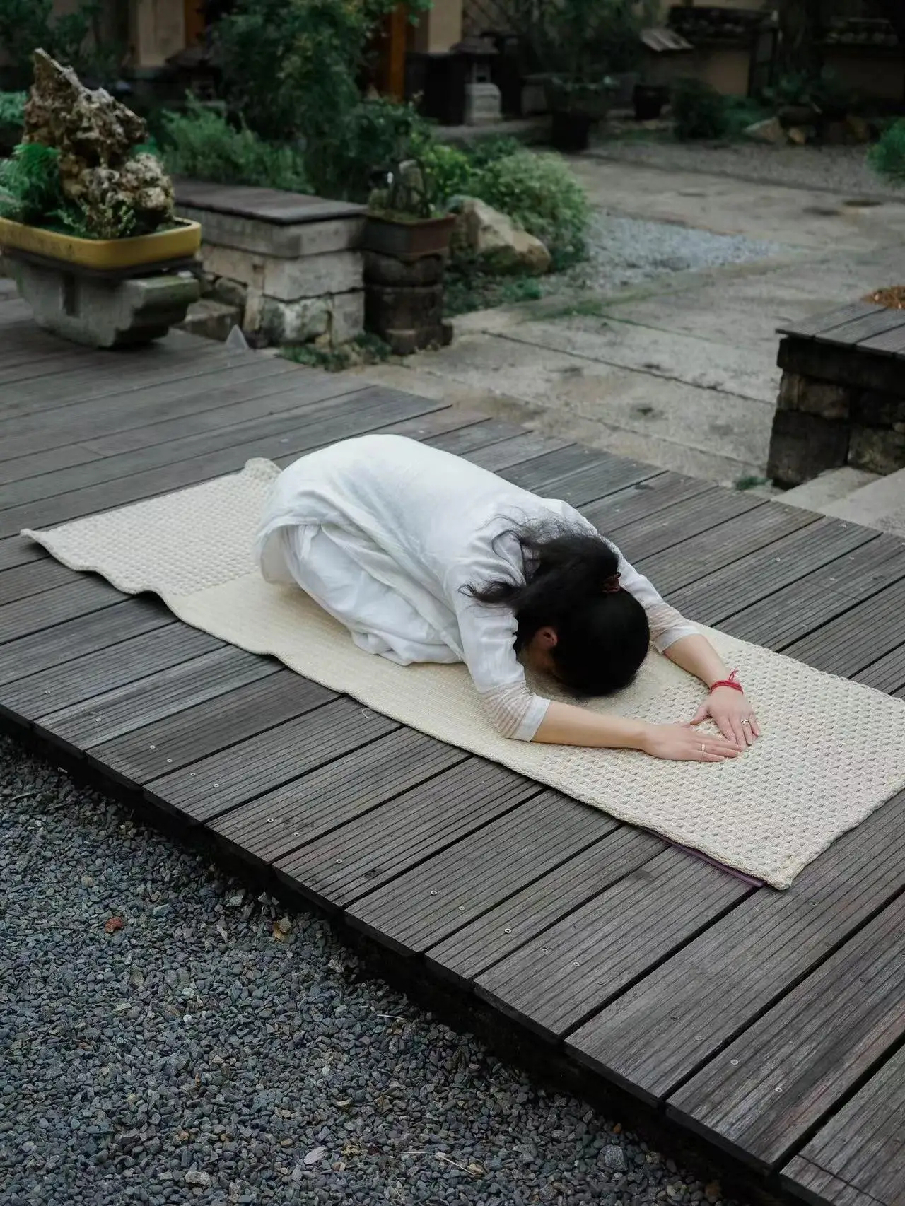 

Handmade l Organic Cotton Diamond Pattern Yoga Mat Home Blanket Eco-friendly Traditional Heritage Weaving Fitn Mat