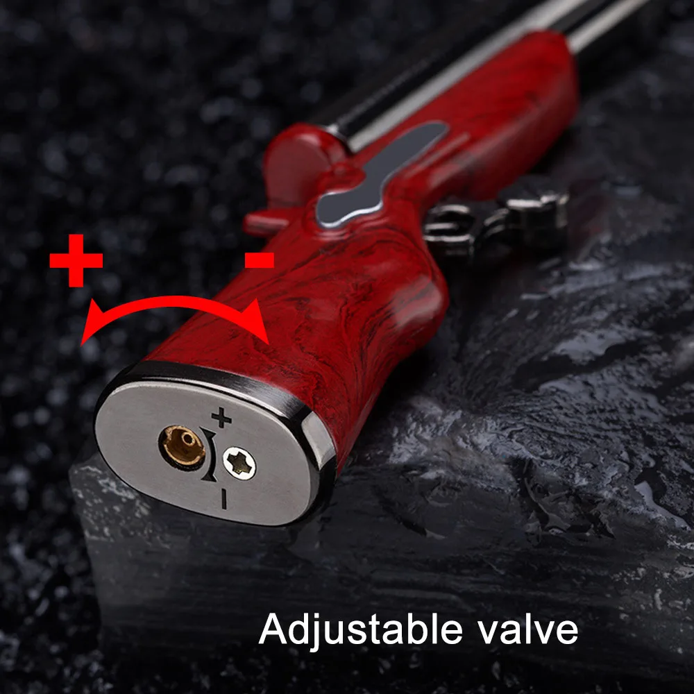 NEW Cool Gadgets Candle Lighter Creative Mini Gun Dual Flame Refillable Butane Gas Lighter Gifts for Men