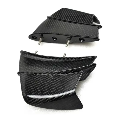 Winglets Air Deflector for Ducati Panigale V4 V4S V4R 2018-2021 3K Carbon Fiber Winglets Aerodynamic Wing Motorcycle Accessories