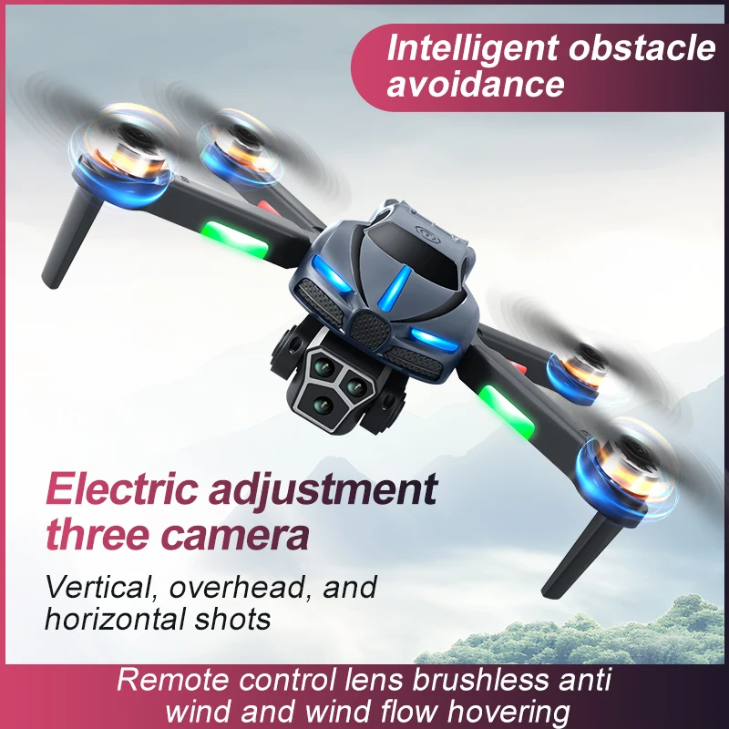 Mini importateur d'évitement d'obstacles professionnel avec moteur sans balais, quadrirotor RC, jouets cadeaux, caméra 8K, GPS, WiFi, FPV, 4K, M2, nouveau