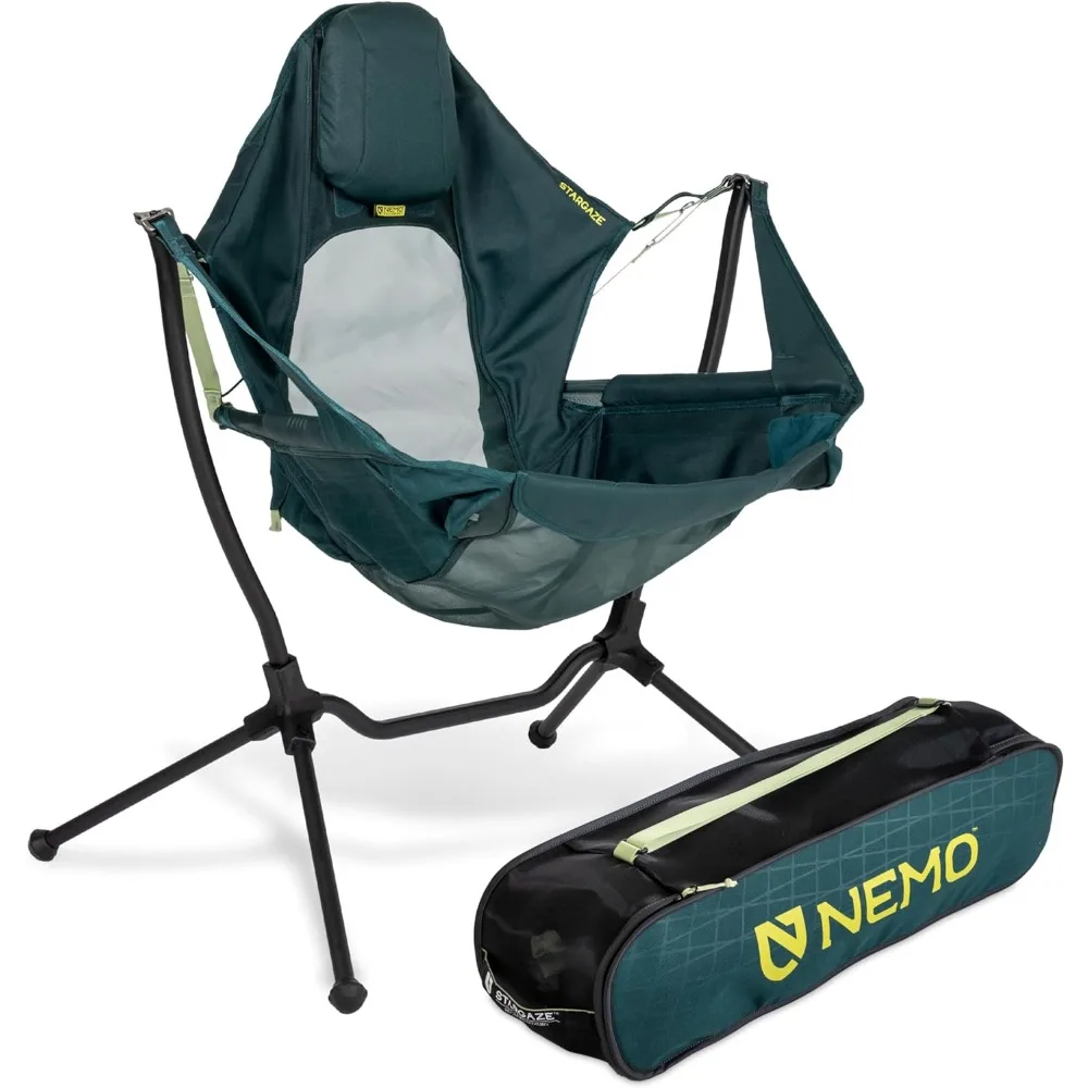 

Stargaze Reclining Camp Chair | Luxury Recliner for Maximum Camping Comfort and Stargazing (2023), Lagoon