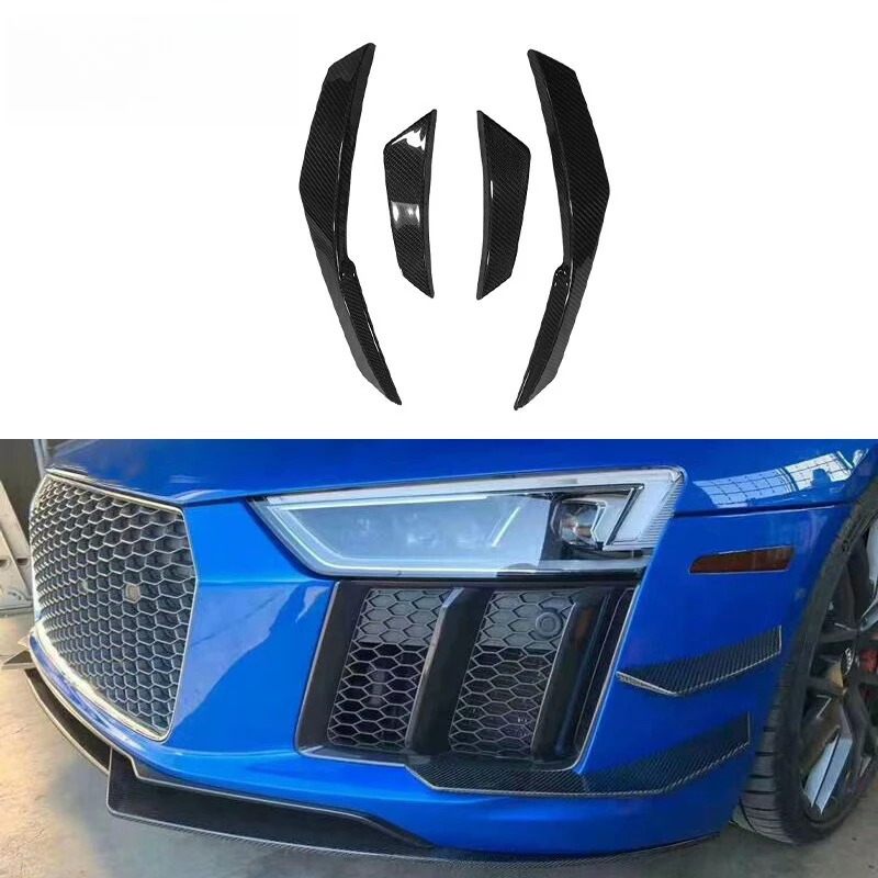Front bumper wind knife modification front spoiler air outlet car decoration accessories