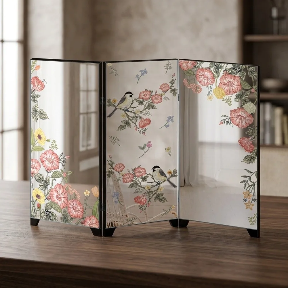 Desk Decoration Chinese Style for acrylic Material PVC Foam Board Collapsible Design Scratch Resistant Decor Black