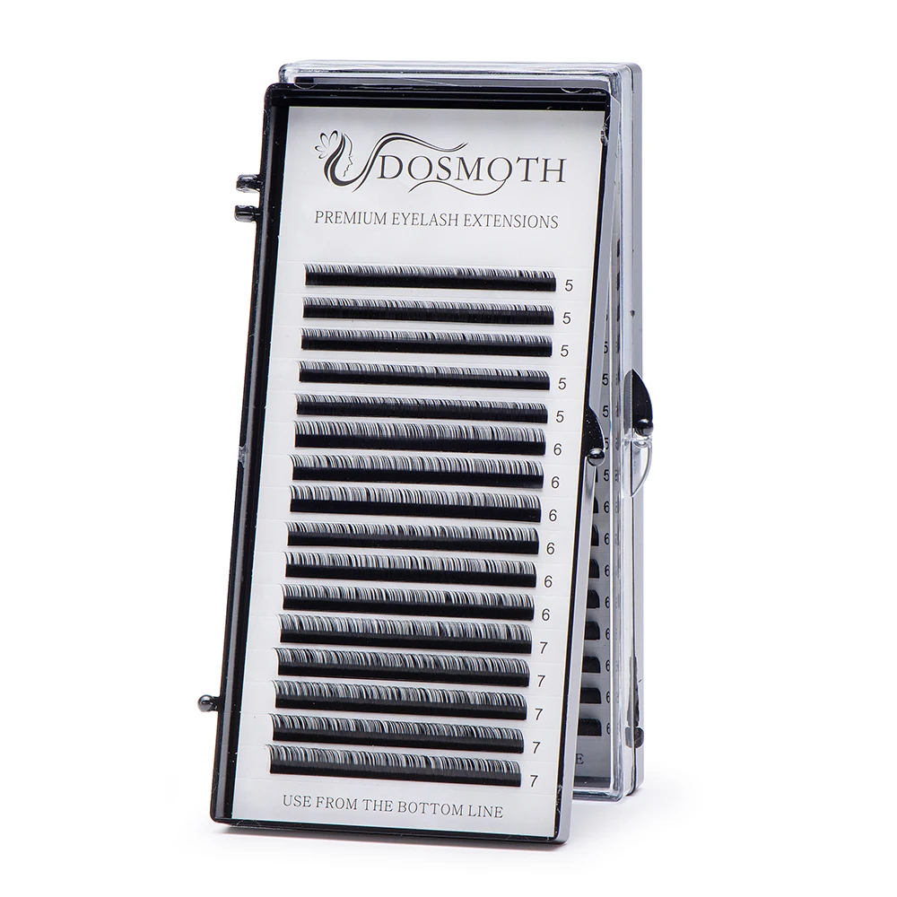 DOSMOTH lower lashes mix 5 6 7 Length eyelash extension Beauty eyelash soft Beauty tools