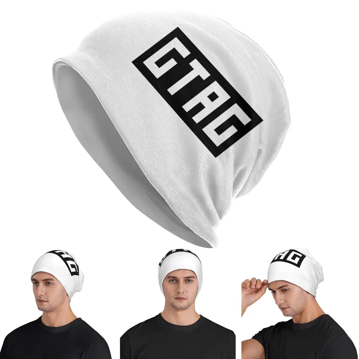 

Unofficial Gorilla Tag "GTAG" Logo Merch Skullies Beanies Hats Warm Autumn Winter Outdoor Cap Knitted Bonnet Caps for Men Women