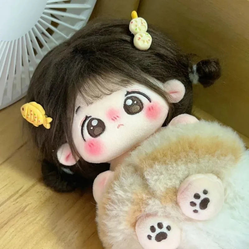 

20cm IDol Doll Plush Cotton Star Dolls Kawaii Stuffed Baby Plushies No Attributes Dolls Toys Fans Collection Children Gifts