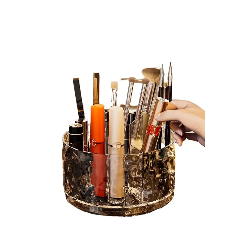 

~Makeup brush storage cylinder Rotating lipstick Cosmetics storage box