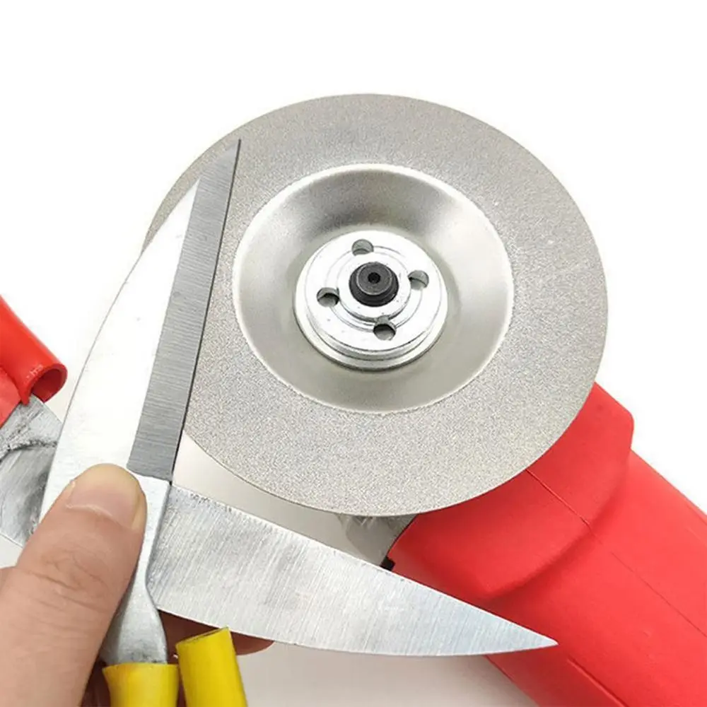 100MM Connecting Rod Metal Polish Abrasive Disc Sharpening Stone Slice Diamond Sand Abrasive Disc Accessories Angle Grinder