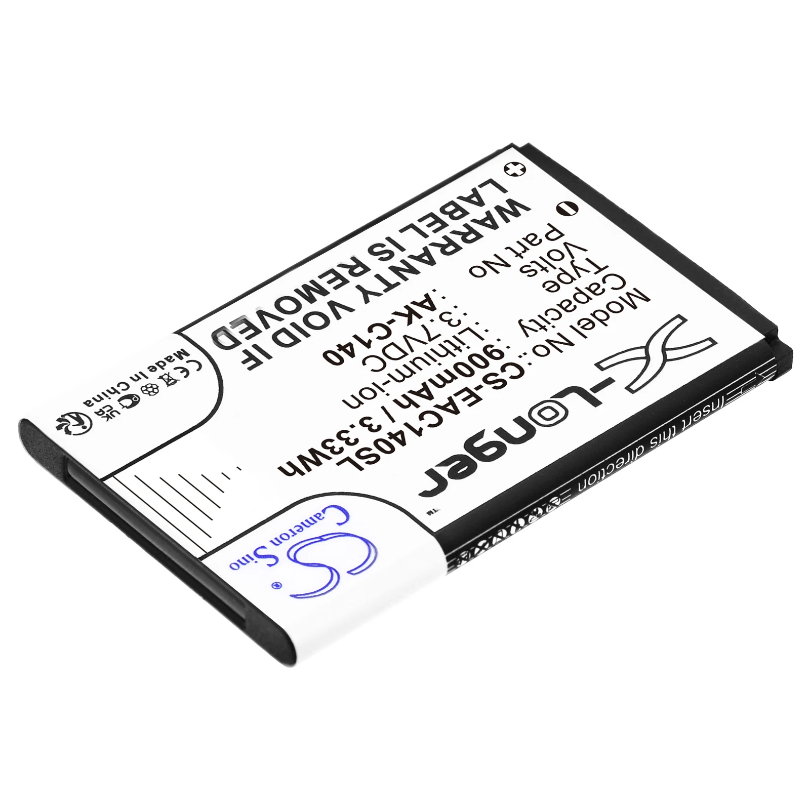 CS Replacement Battery for Bea-fon AL250,AL450,C70,C140,C150,C220,C240,C245,Classic Line C50,Cla PN:C140/C240 900mAh / 3.33Wh