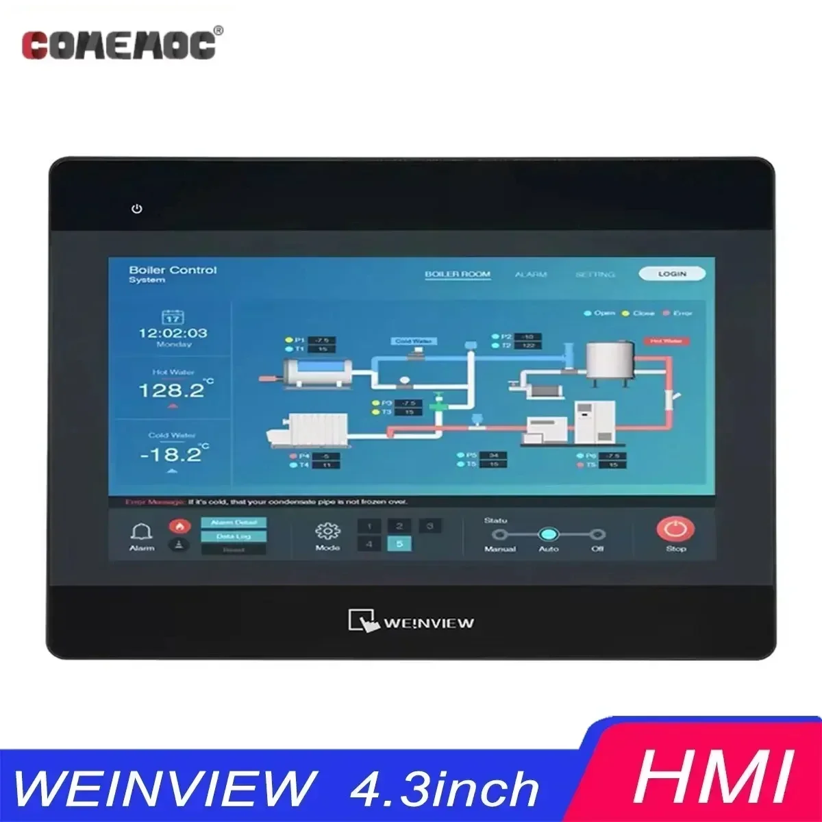 WEINVIEW 100% New Original 4.3 Inch HMI with Ethernet MT8051iE MT8052iP Human Machine Interface Weintek