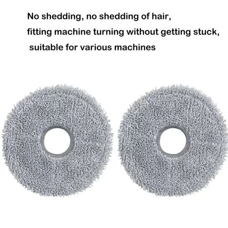 ABUD-Per Dreame X40 Ultra/L40 Ultra Parte MOVA P50 Pro Ultra/P10 Pro Ultra Kit di accessori Spazzola Filtro Mop Sacchetto per la polvere in tessuto